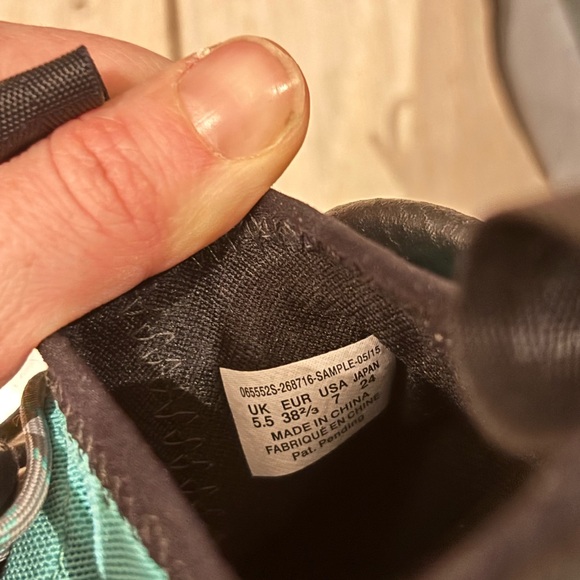 Arc'teryx Women's Teal and Gray Athletic Shoes - Picture 5 of 5